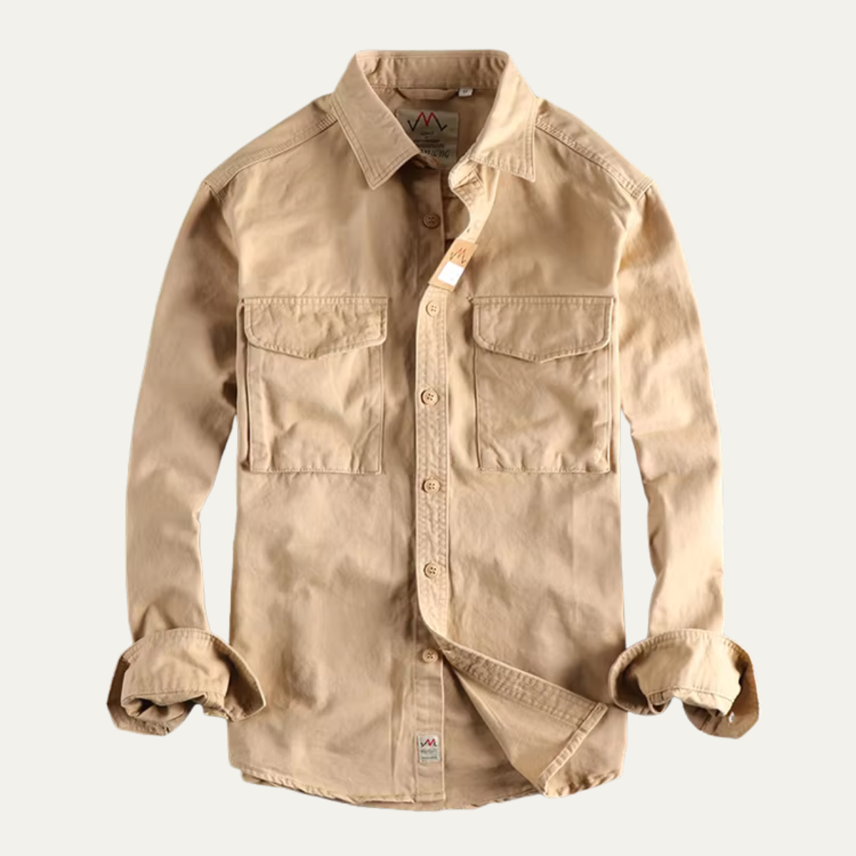 The Hartwell Men's Safari Style Button-Up Casual Shirt