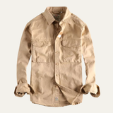 The Hartwell Men's Safari Style Button-Up Casual Shirt