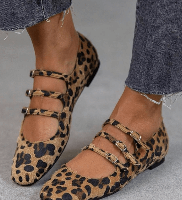 Angelie - Leopard Pattern Footwear