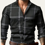 The Ashridge Men’s Classic Plaid Button-Down Casual Shirt