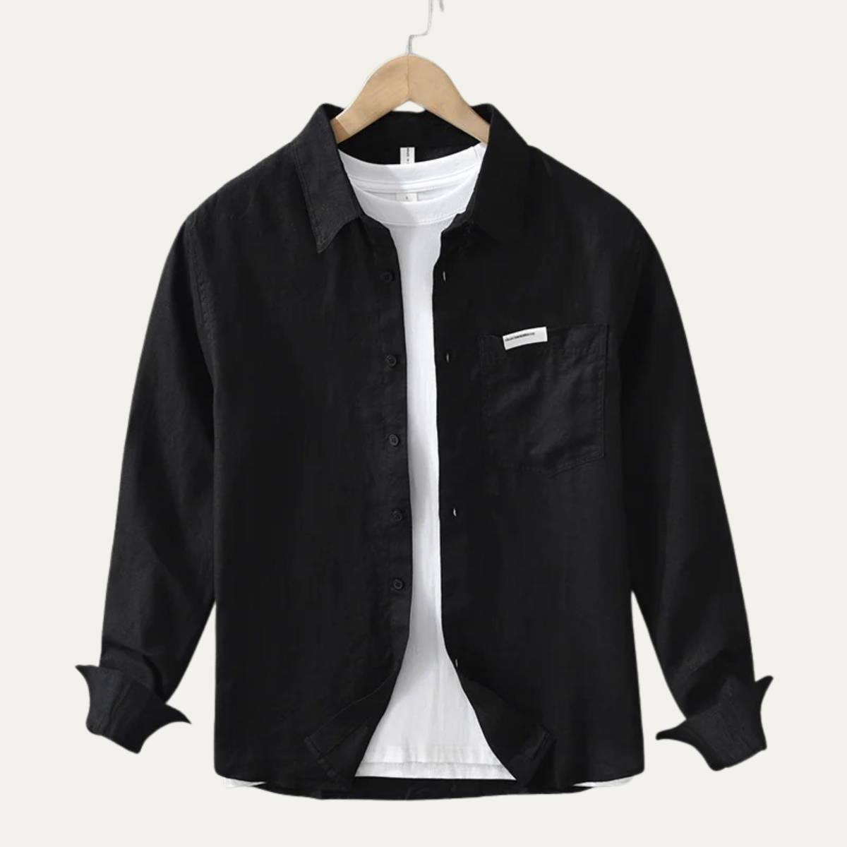 The Greenmeadow Men’s 100% Linen Casual Summer Shirt