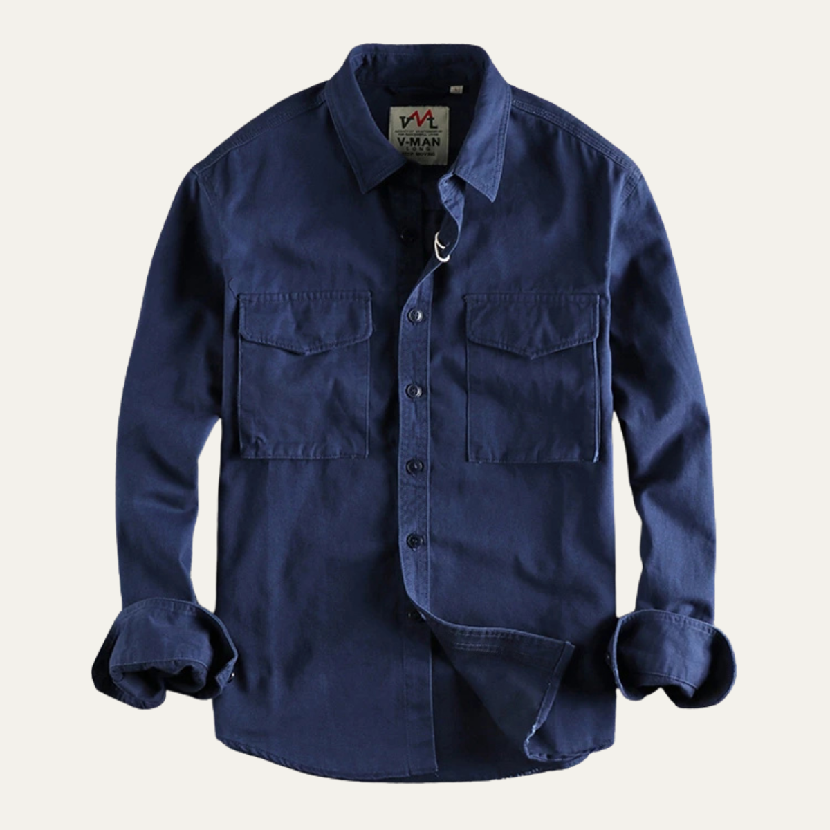 The Hartwell Men's Safari Style Button-Up Casual Shirt