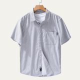 The Richmond Hill Men’s Fresh Striped 100% Cotton Shirt