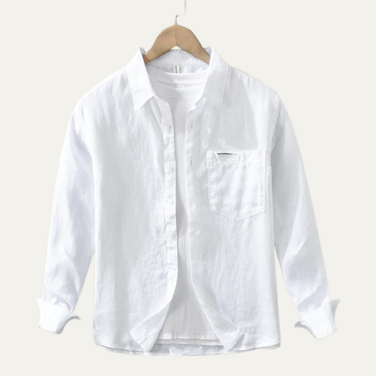 The Greenmeadow Men’s 100% Linen Casual Summer Shirt