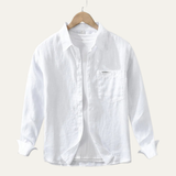 The Greenmeadow Men’s 100% Linen Casual Summer Shirt