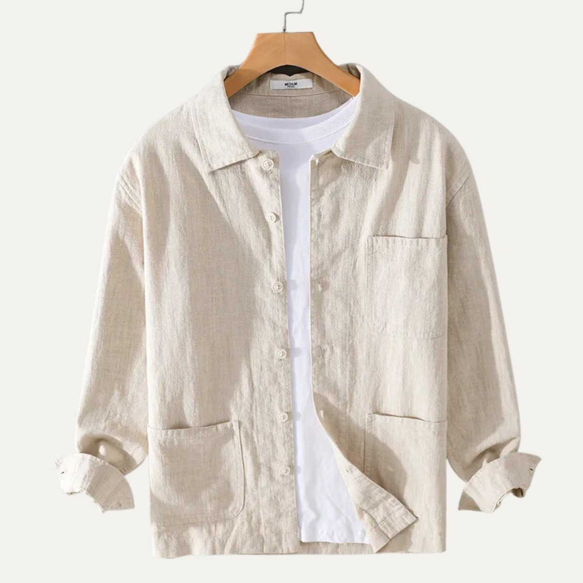 The Waterford Ridge Men’s Retro Casual Cotton Shirt Jacket