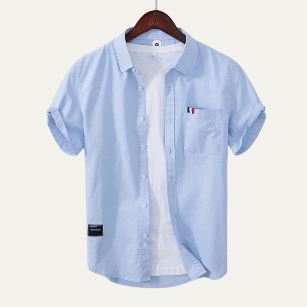 The Salerno Men’s Slim Fit Cotton Button-Up Shirt