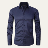 The Beaumont Men’s Non Iron Button Up Stretch Dress Shirt