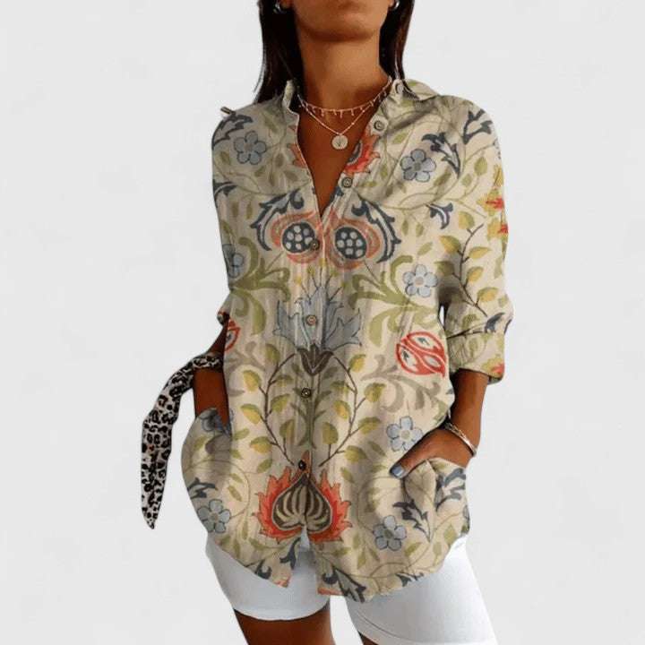 Élodie | Chic Floral Top
