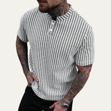 The Windlawn Men’s Casual Textured Summer Polo Shirt