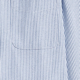The Tenerife Men's Striped Shirt with Classic Collar and Pocket