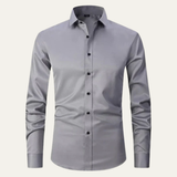 The Beaumont Men’s Non Iron Button Up Stretch Dress Shirt