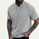 The Windlawn Men’s Casual Textured Summer Polo Shirt