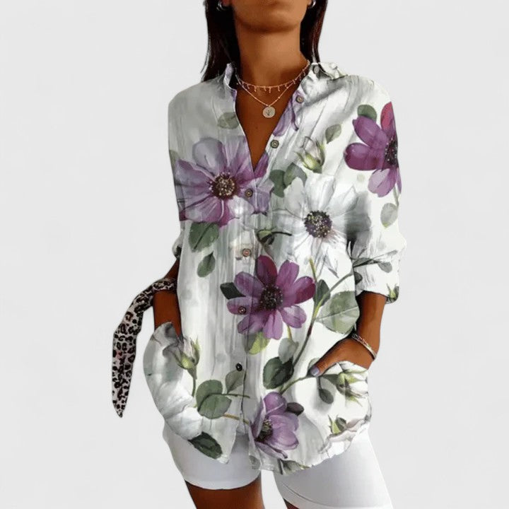 Élodie | Chic Floral Top