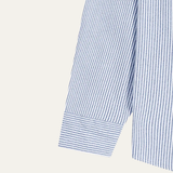 The Tenerife Men's Striped Shirt with Classic Collar and Pocket