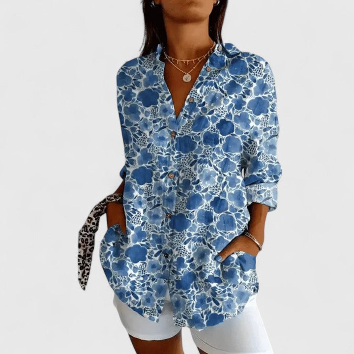 Élodie | Chic Floral Top