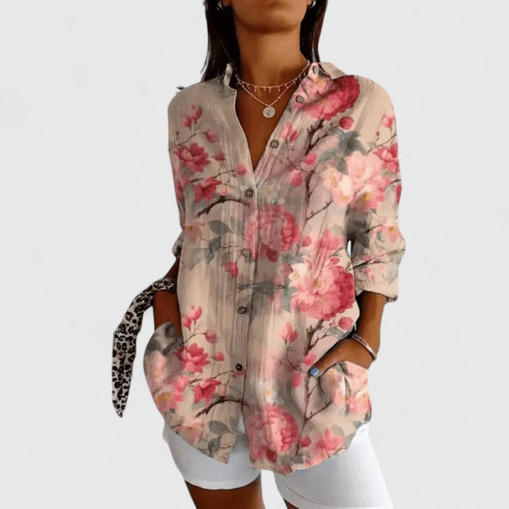 Élodie | Chic Floral Top