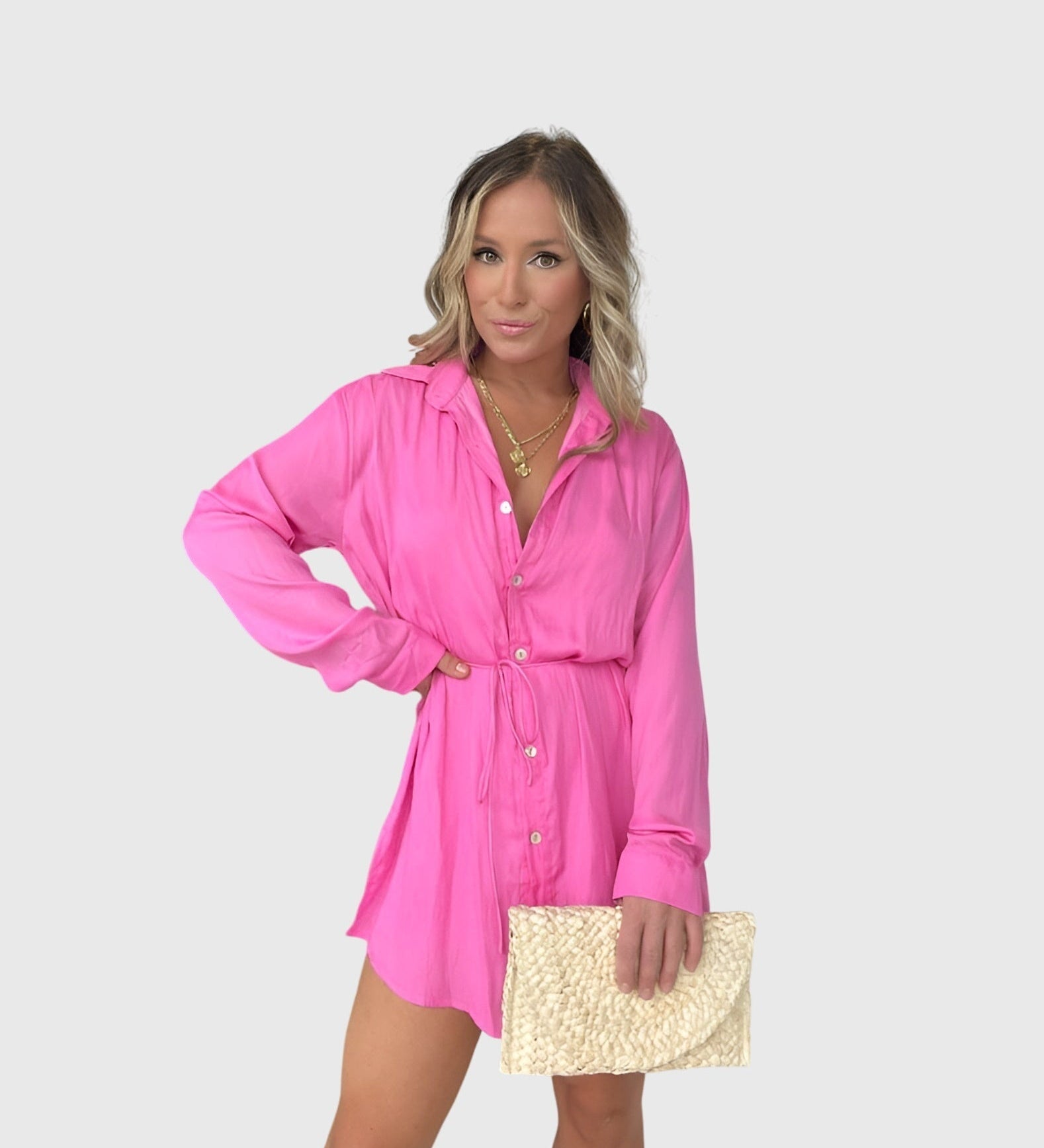 Sylvie | Elegant Pinafore Dress