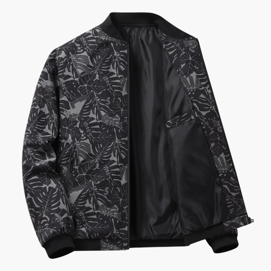 Lorenzo™ | Stylish Men's Bomber Jacket