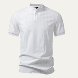 The Oakridge Hill Men’s Classic Textured Summer Polo Shirt