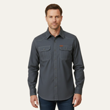 The Cedarfield Men’s Solid Colour Multi Pocket Soft Cargo Shirt
