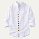 The Riverview Men’s Retro Multi Button Casual Summer Shirt