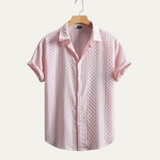 The Foxbrook Men’s Soft Textured Button-Up Shirt