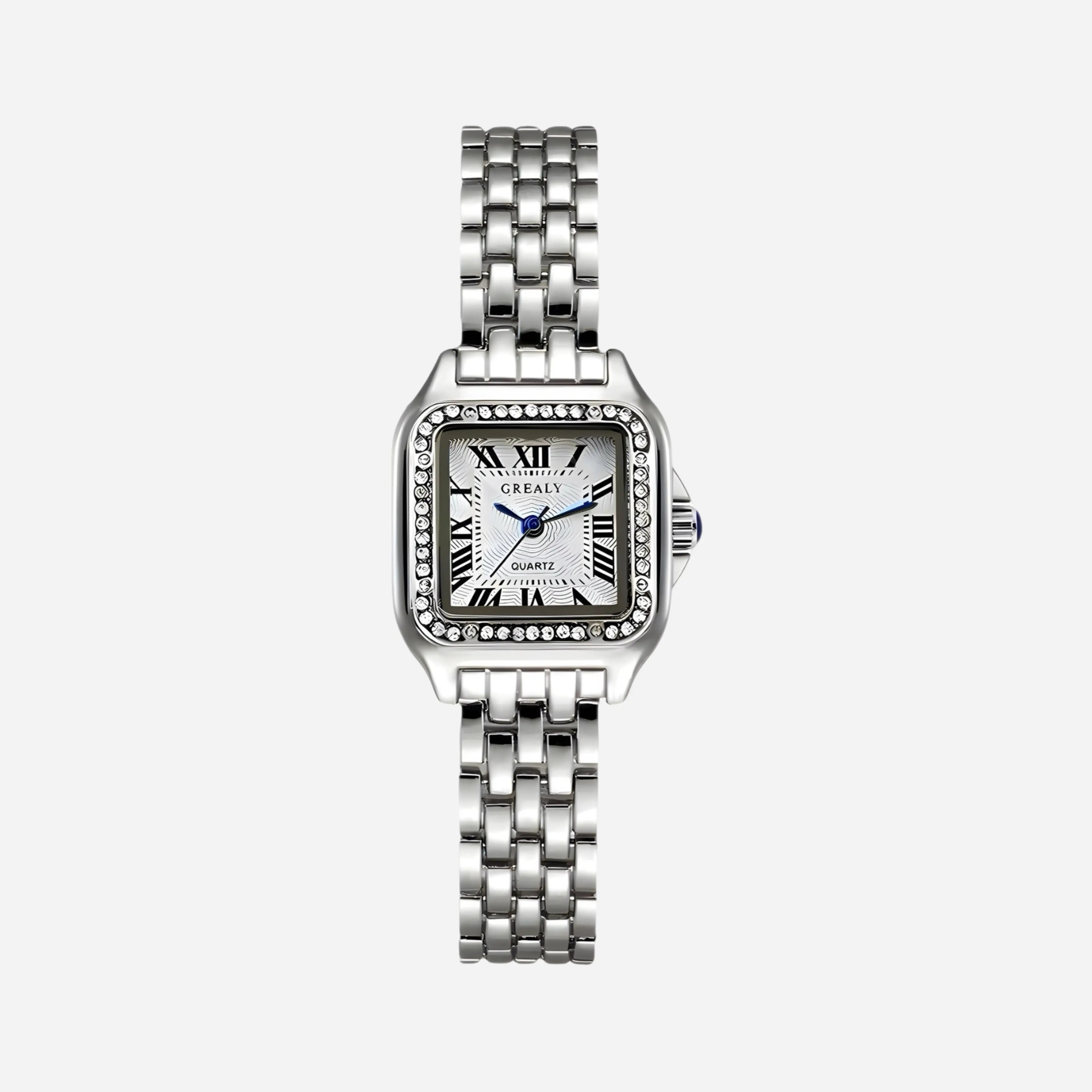 Petra® - Elegant Gold Watch Featuring Roman Numerals