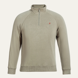 The Blackwell Men’s Half Zip Long Sleeve Casual Sweatshirt