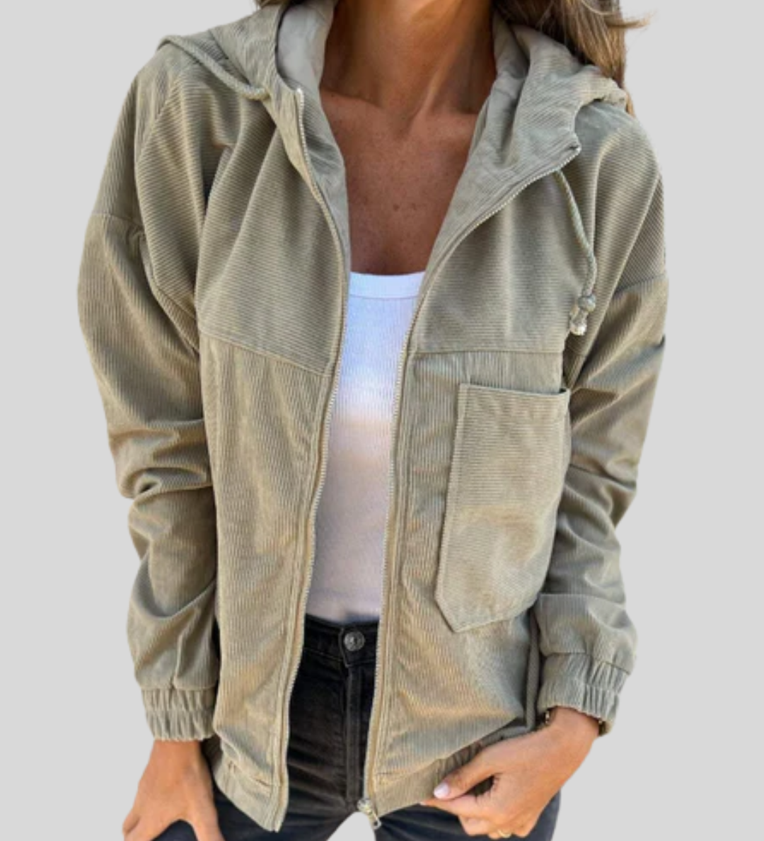 Delphine | Cozy Zip-Up Vest