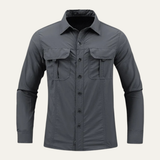 The Montbrook Men’s Tactical Multi Pocket Outdoor Cargo Shirt