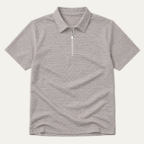 The Ravenswood Men’s Waffle Knit Half Zip Polo Shirt