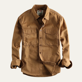 The Hartwell Men's Safari Style Button-Up Casual Shirt