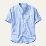 The Westmount Men’s Lightweight Linen Button-Up Shirt