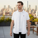 The Salerno Men’s Slim Fit Cotton Button-Up Shirt