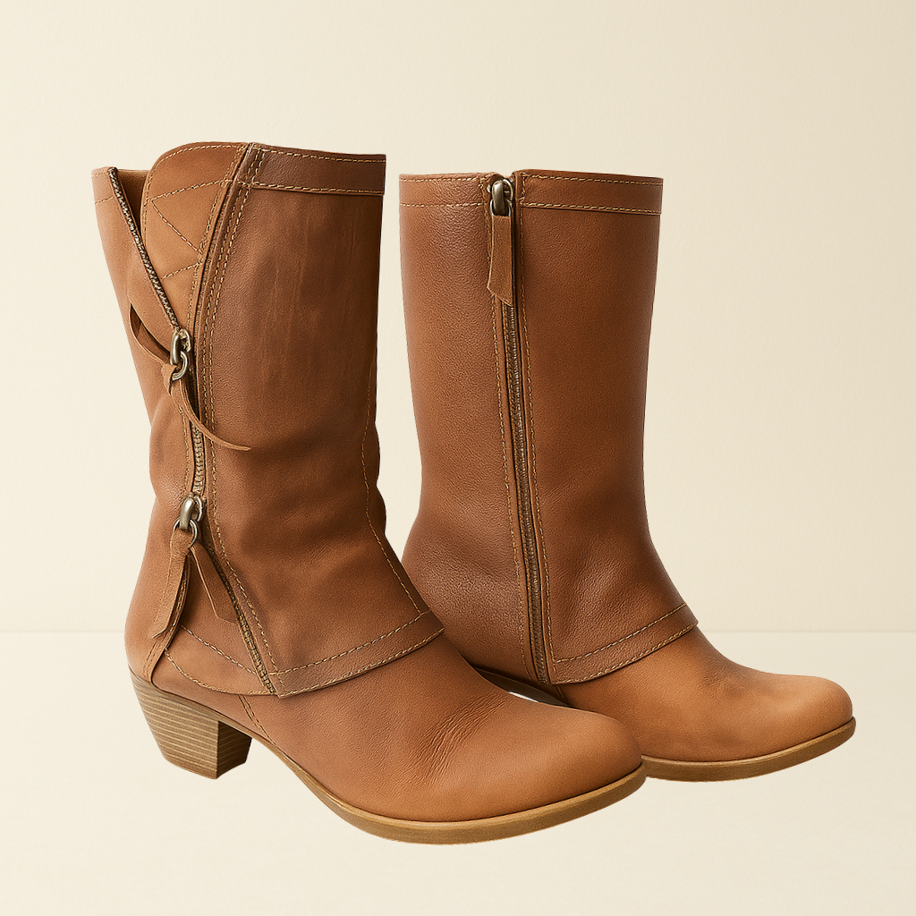 Fanny | Mid-Calf Autumn Boots