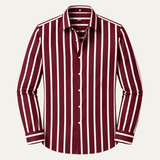 The Harwood Men’s Multicolour Vertical Stripe Casual Shirt
