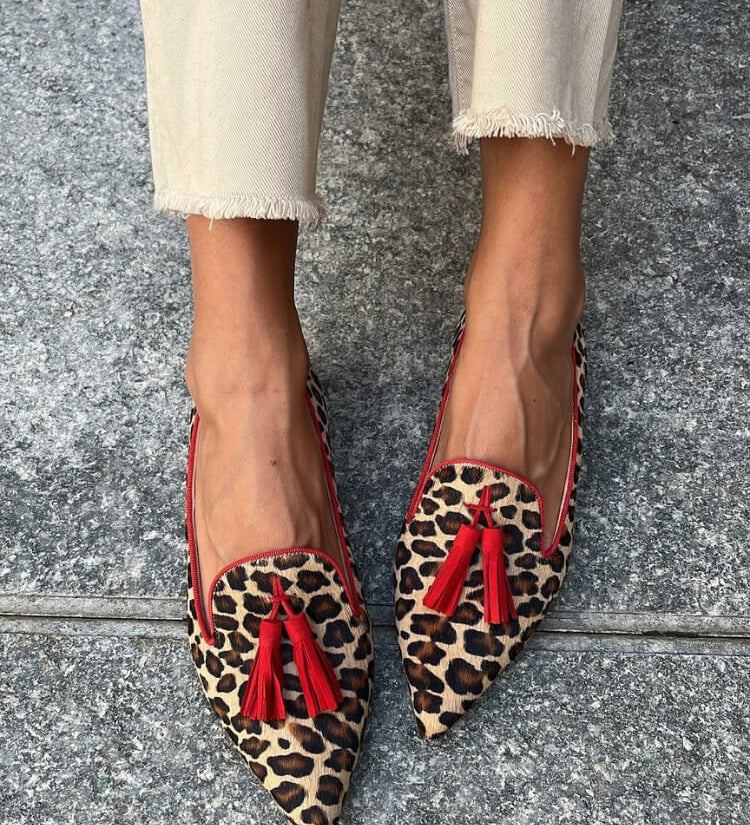 Gelly - Leopard Print Safari Loafers