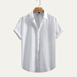 The Ashland Ridge Men’s Summer Textured Button-Up Shirt