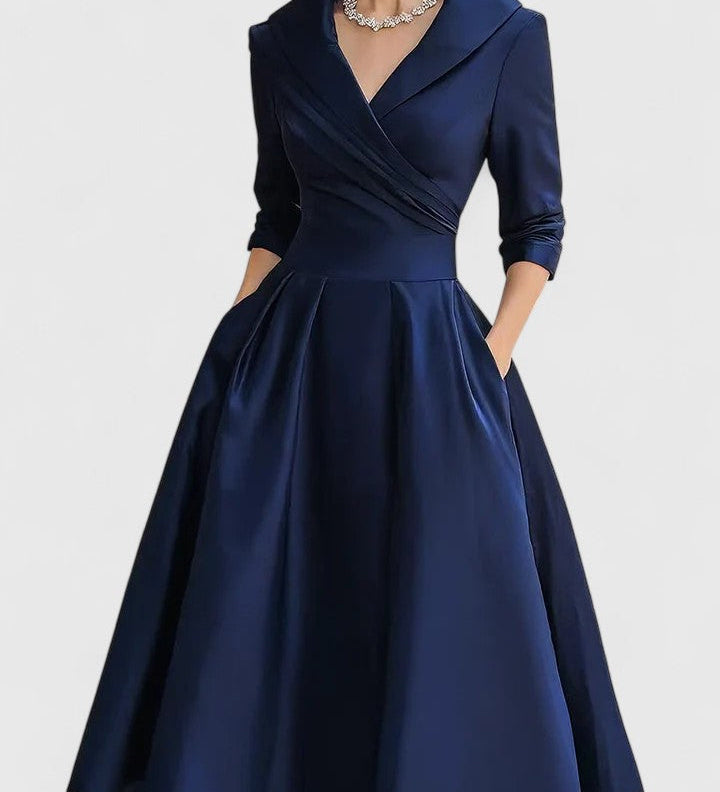 Yan | Elegant Midi Dress
