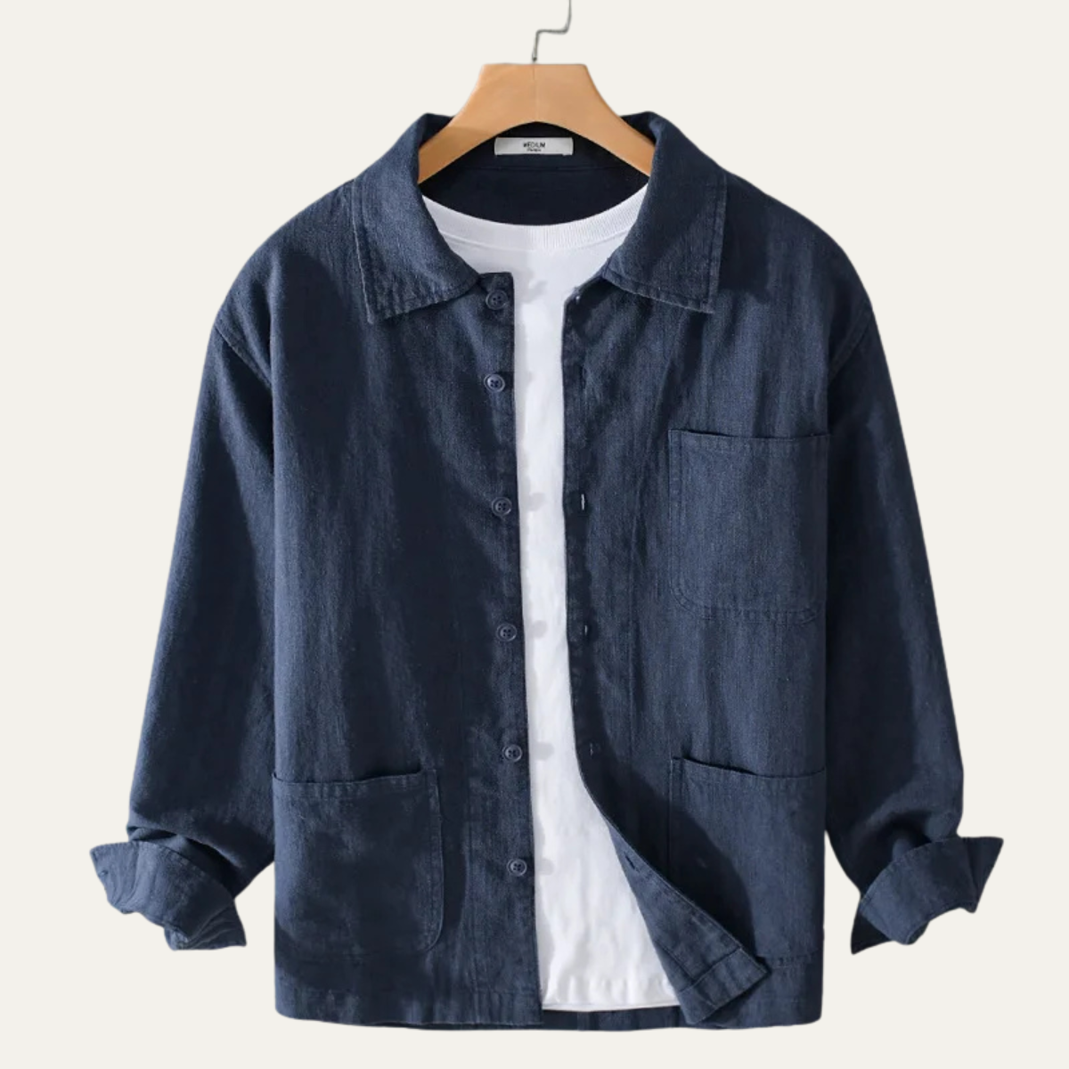 The Waterford Ridge Men’s Retro Casual Cotton Shirt Jacket