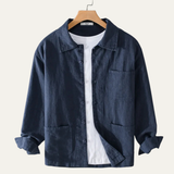 The Waterford Ridge Men’s Retro Casual Cotton Shirt Jacket