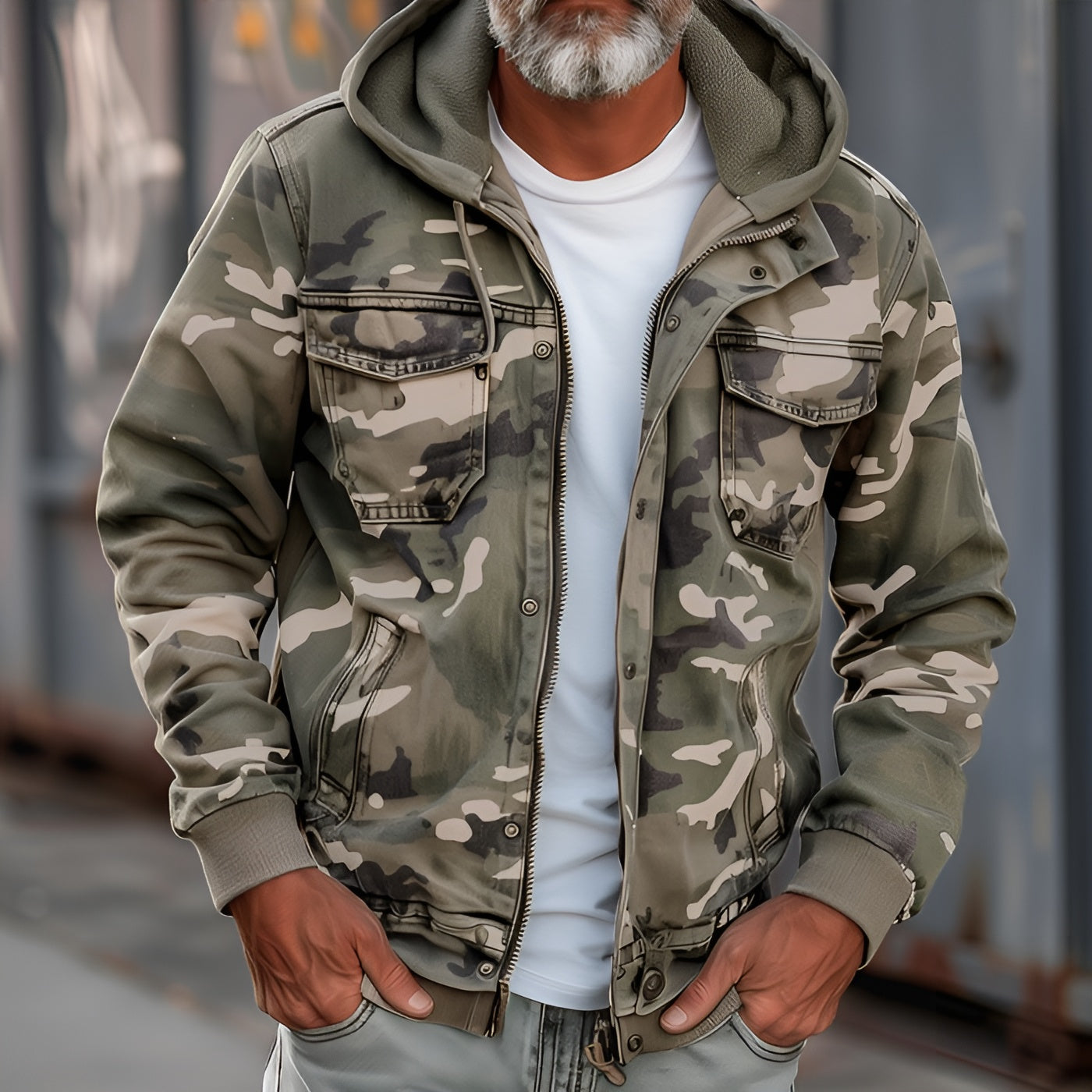 Sami™ Camouflage Design Jacket