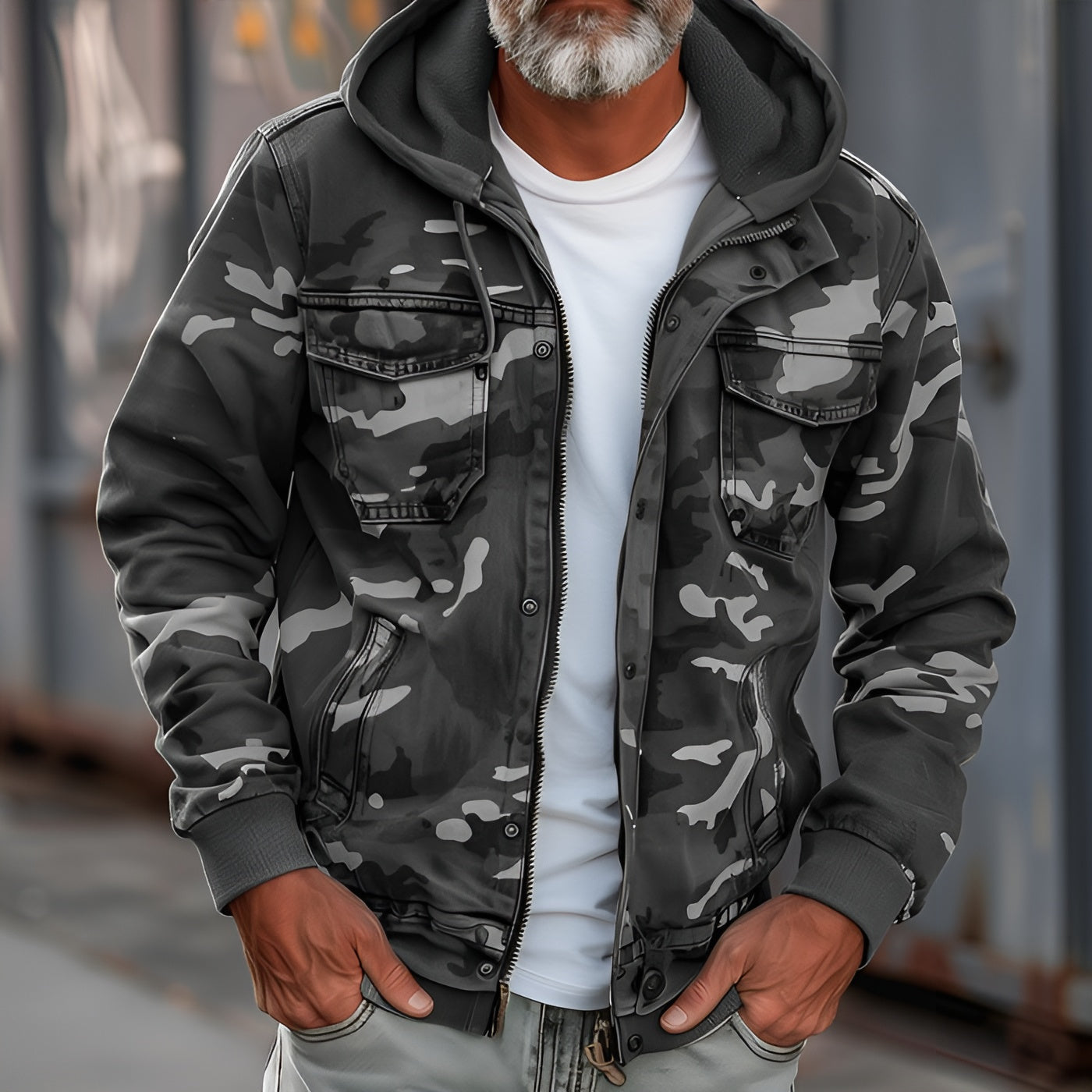 Sami™ Camouflage Design Jacket