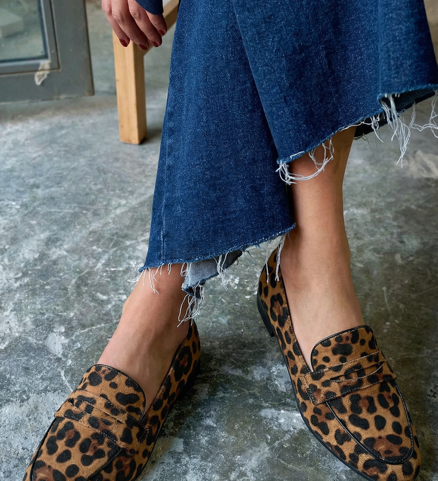 Azariah - Striking Leopard Print Footwear
