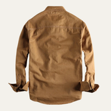 The Bellwood Men’s Vintage Canvas Cargo Shirt Jacket
