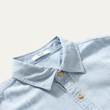 The Silvercrest Ridge Men’s Casual Denim 100% Cotton Shirt