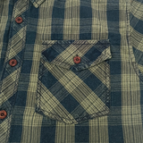 The Hawthorne Creek Men’s Vintage Plaid Denim Shirt Jacket
