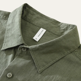 The Greenmeadow Men’s 100% Linen Casual Summer Shirt