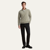 The Blackwell Men’s Half Zip Long Sleeve Casual Sweatshirt